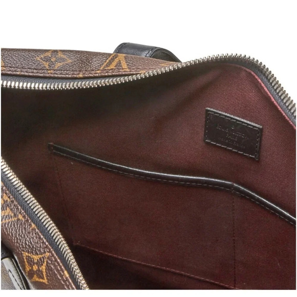 Louis Vuitton Brown Monogram Macassar Kitan Silver Tone Hardware bag - Picture 10 of 14